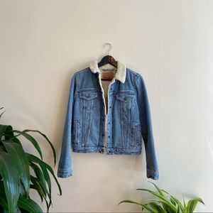Levi’s Sherpa Trucker Denim Jacket